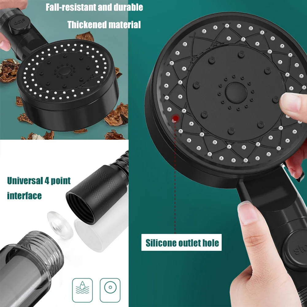 10 Spray High-Pressure Water S - đánh giá và giá High Pressure Shower Head Handheld