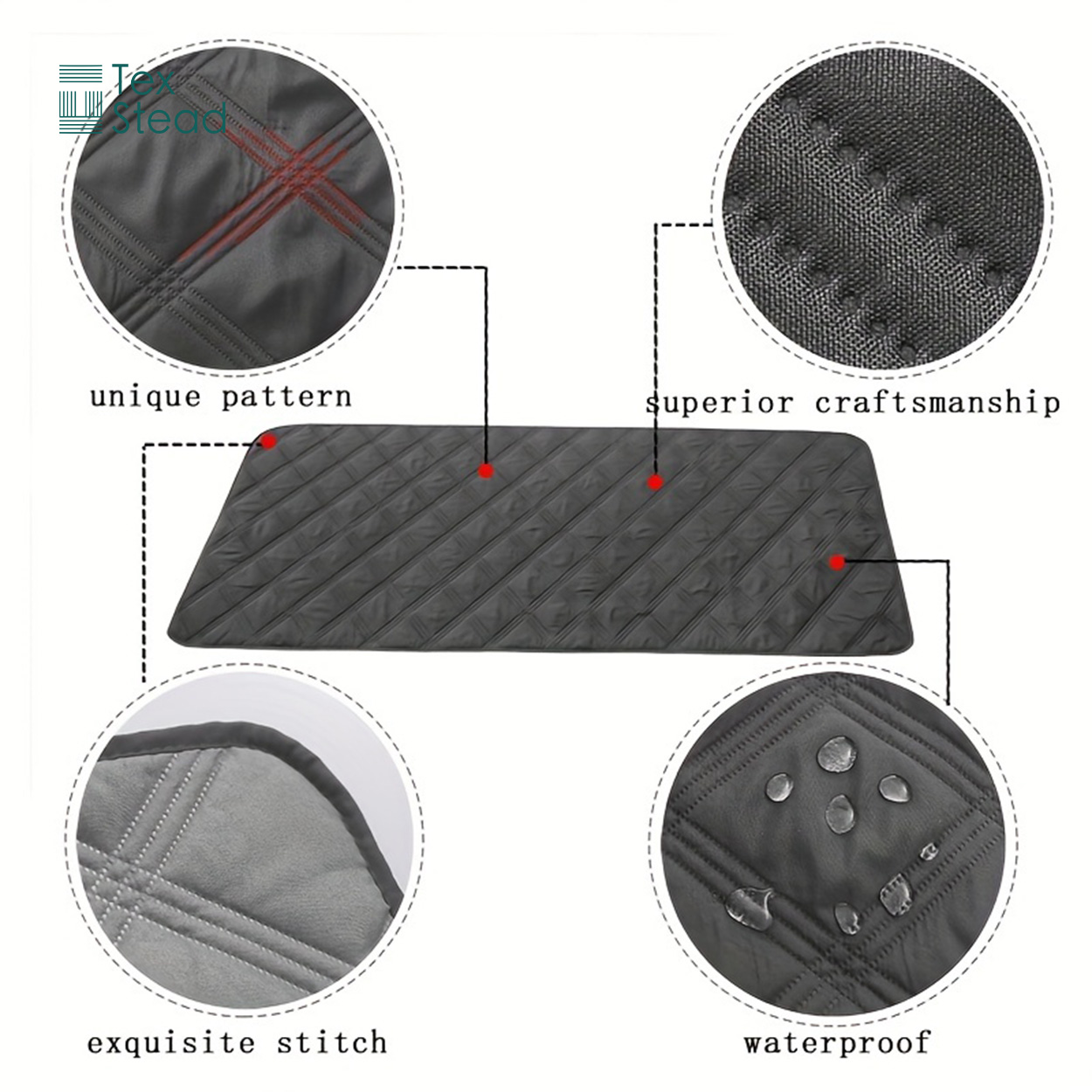 Reversible Waterproof Dog Bed  - đánh giá và giá Waterproof Mattress Protector Breathable