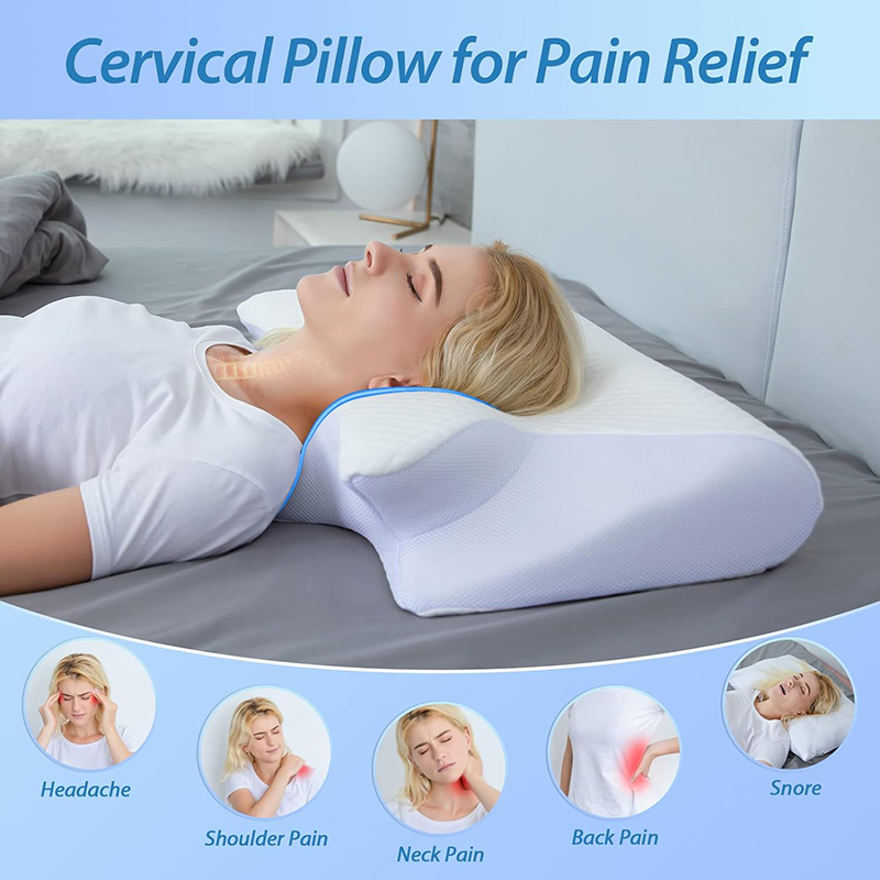 New Memory Foam Cervical Pillo - đánh giá và giá Memory Foam Orthopedic Pillow Neck Pain