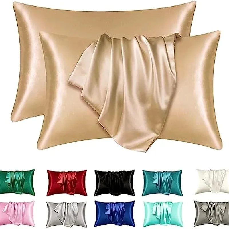 Satin Silk Pillowcase for Hair - đánh giá và giá Satin Silk Pillowcase Hair Skin