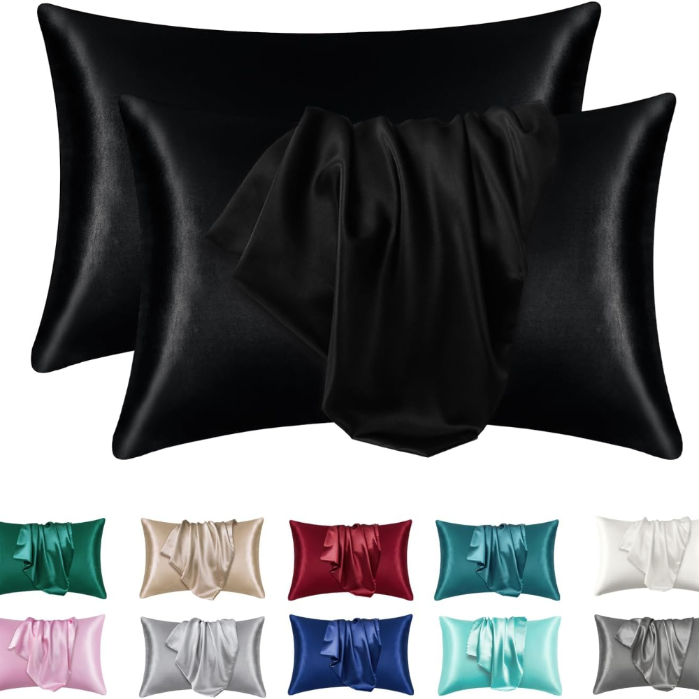 1/2pcs Satin Silk Pillowcase f - đánh giá và giá Satin Silk Pillowcase Hair Skin