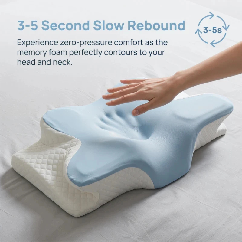 Breathable Cooling Memory Foam - đánh giá và giá Memory Foam Orthopedic Pillow Neck Pain