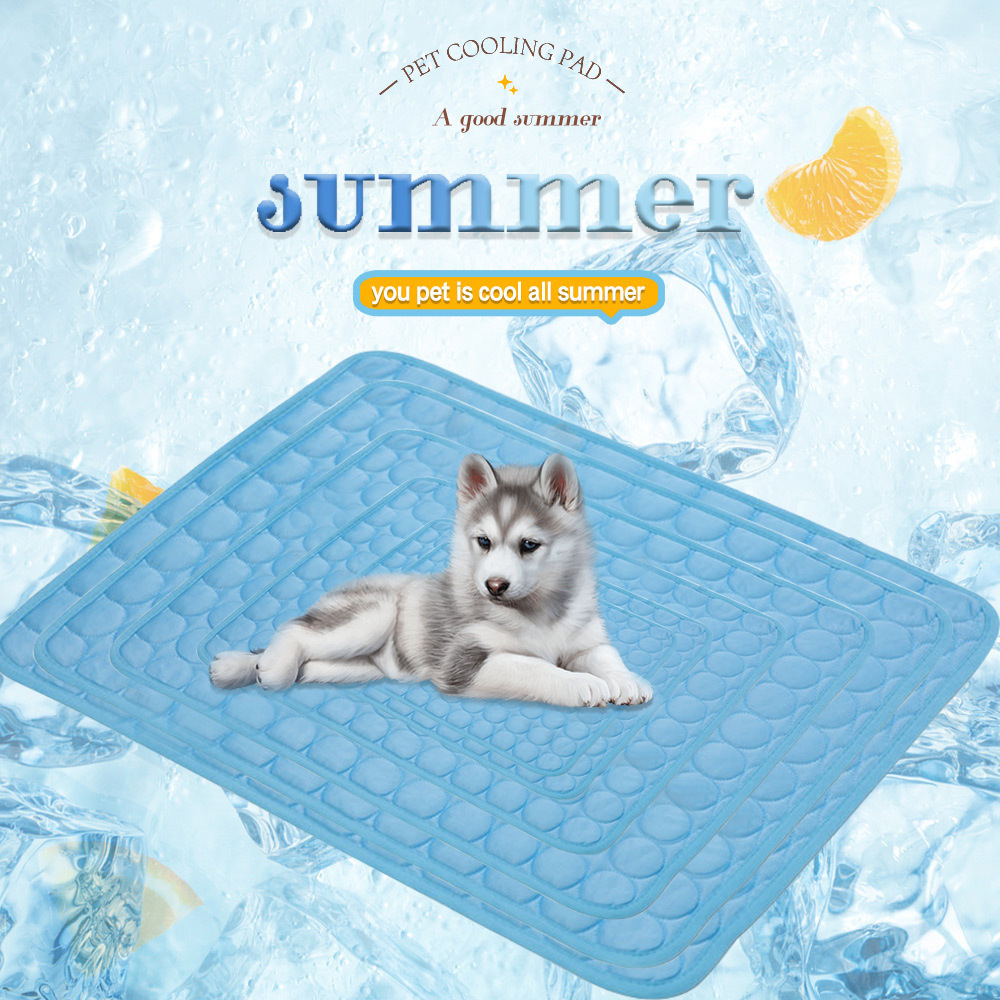 Pet Ice Mat Summer Cooling Mat - đánh giá và giá Cooling Blanket Hot Sleepers