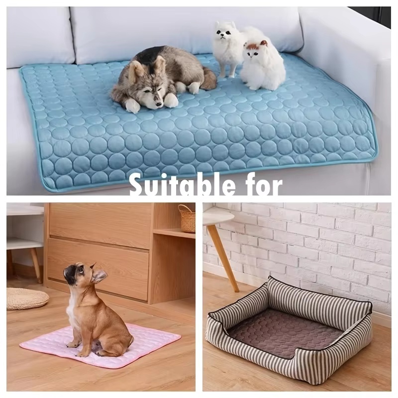 Pet Ice Mat Summer Cooling Mat - đánh giá và giá Cooling Blanket Hot Sleepers