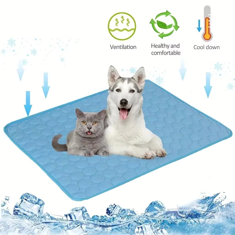 Pet Ice Mat Summer Cooling Mat - đánh giá và giá Cooling Blanket Hot Sleepers