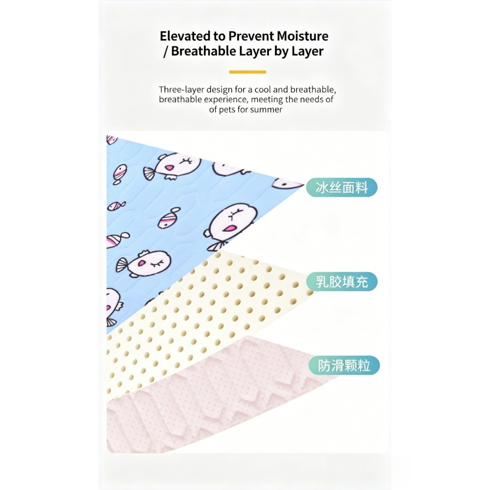 Pet summer cooling latex mat d - đánh giá và giá Cooling Blanket Hot Sleepers