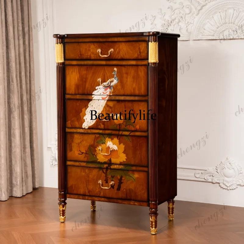 M178 American retro solid wood - đánh giá và giá Storage & Organization