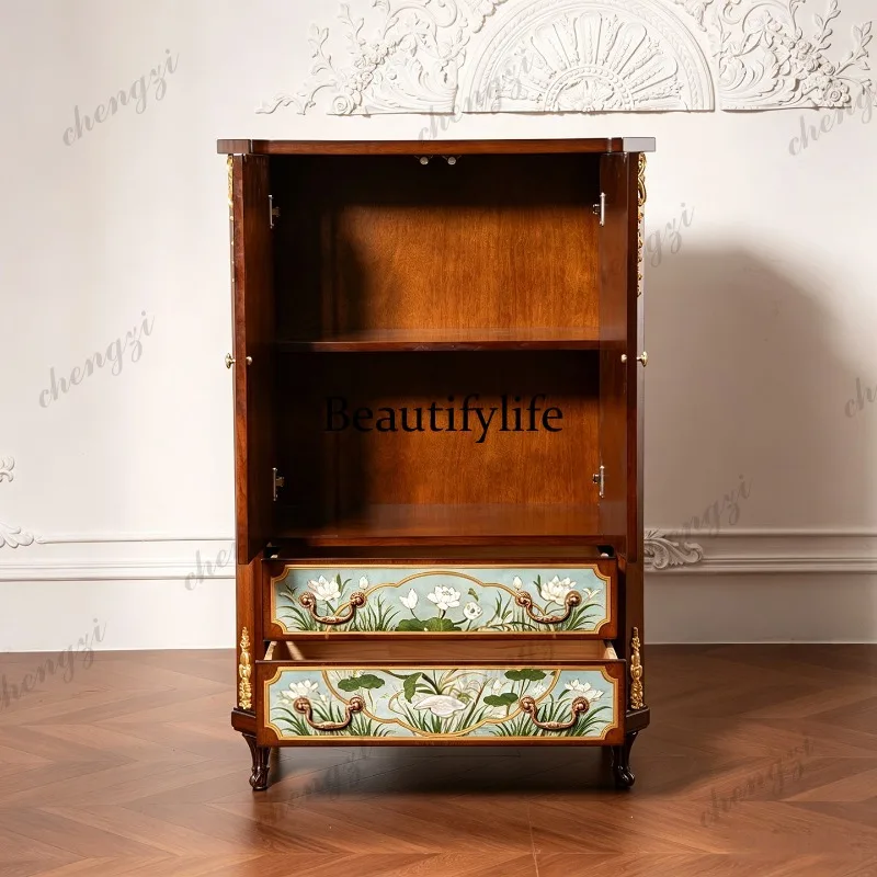 M178 American retro solid wood - đánh giá và giá Storage & Organization
