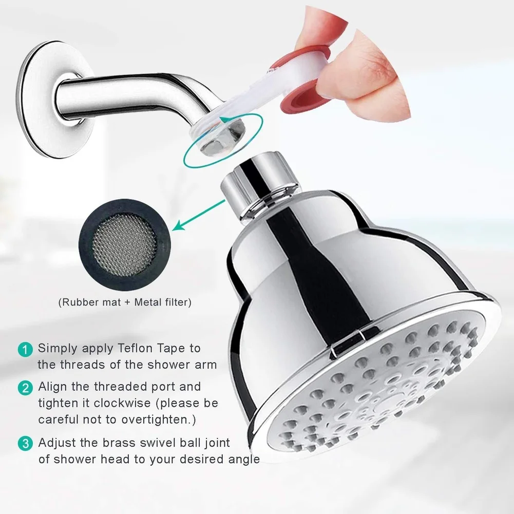 High Pressure Handheld Shower  - đánh giá và giá High Pressure Shower Head Handheld