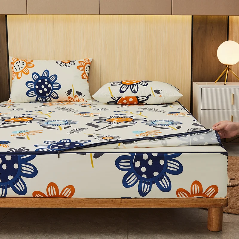 6 Mặt Có Dây Kéo Tấm Bảo Vệ Nệ - đánh giá và giá Waterproof Mattress Protector Breathable