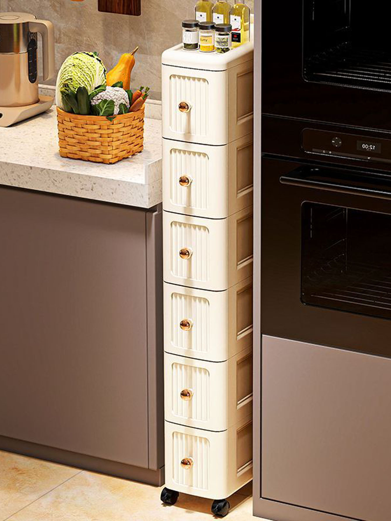 15CM Wide Gap Storage Cabinet  - đánh giá và giá Storage & Organization