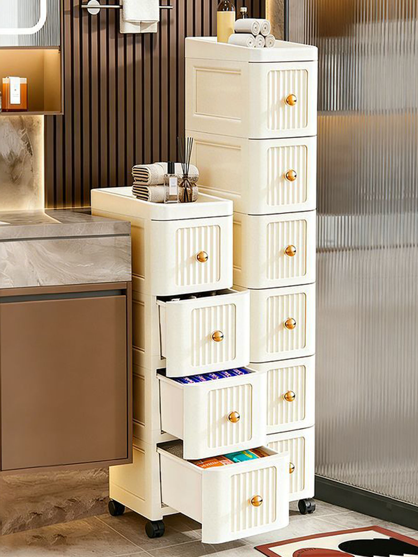15CM Wide Gap Storage Cabinet  - đánh giá và giá Storage & Organization