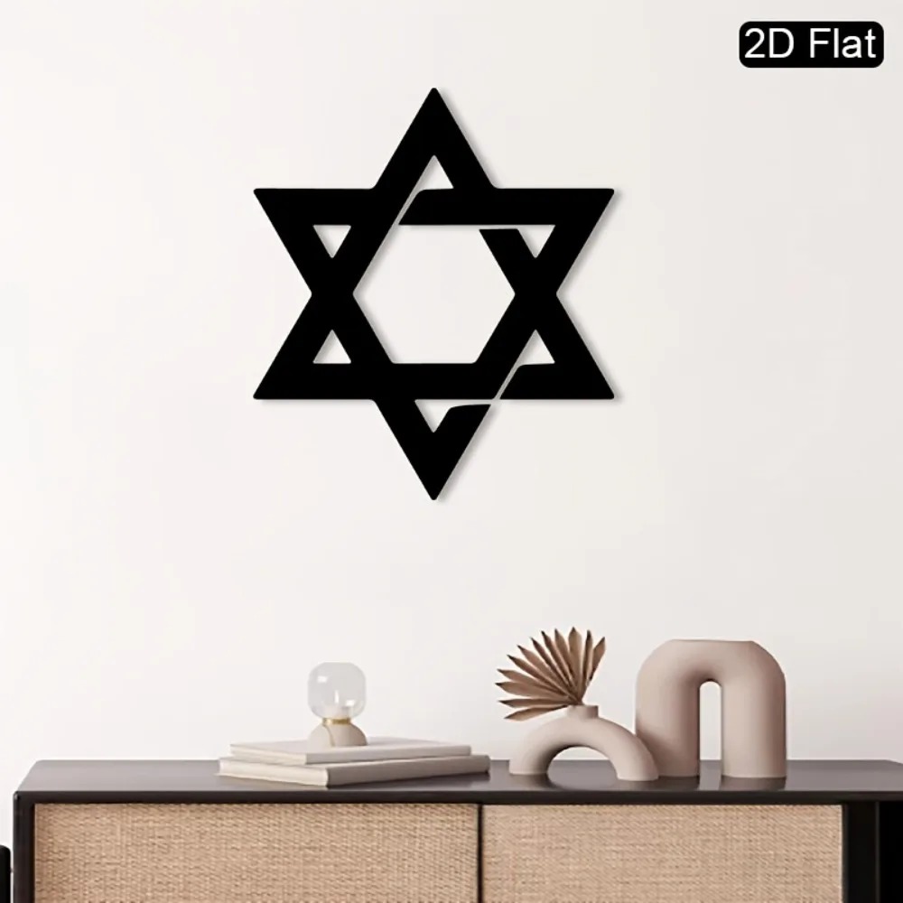 CIFBUY Iron Wall Art Star of D - đánh giá và giá Home Decor