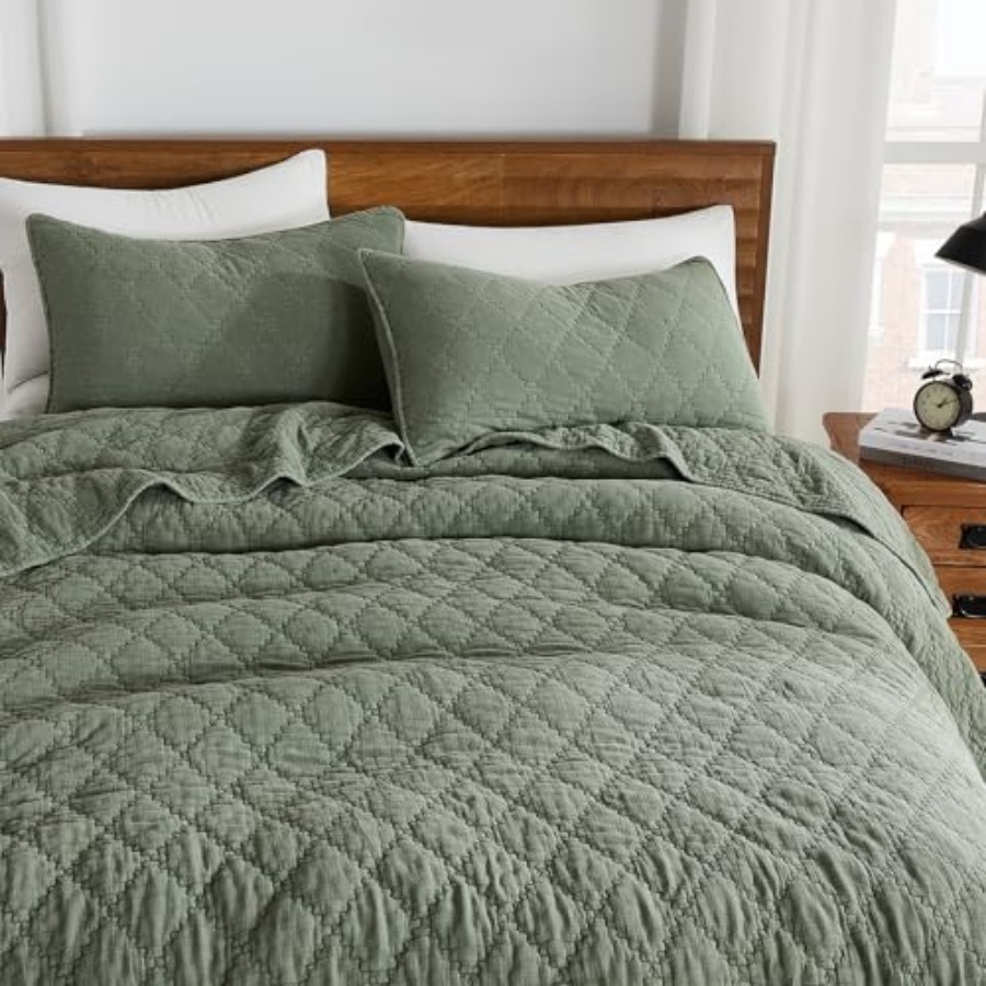 Size Quilt Set Muslin Cotton S - đánh giá và giá Muslin Cotton Bedspread