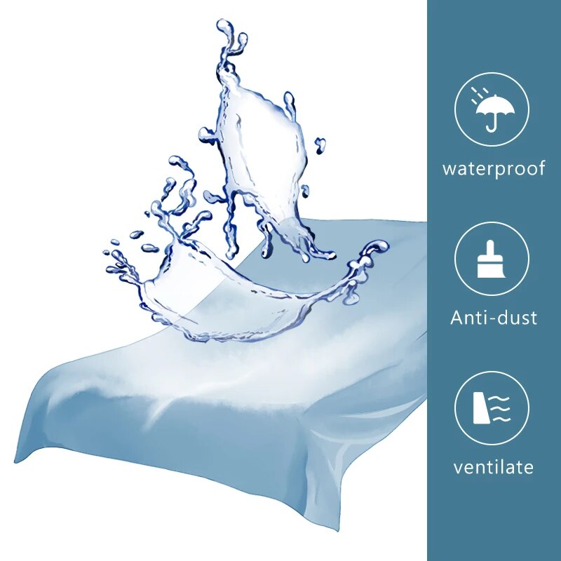 Waterproof Fitted Sheet Beddin - đánh giá và giá Waterproof Mattress Protector Breathable