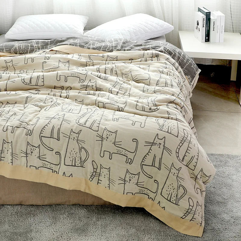 WASART Pure cotton twel muslin - đánh giá và giá Muslin Cotton Bedspread