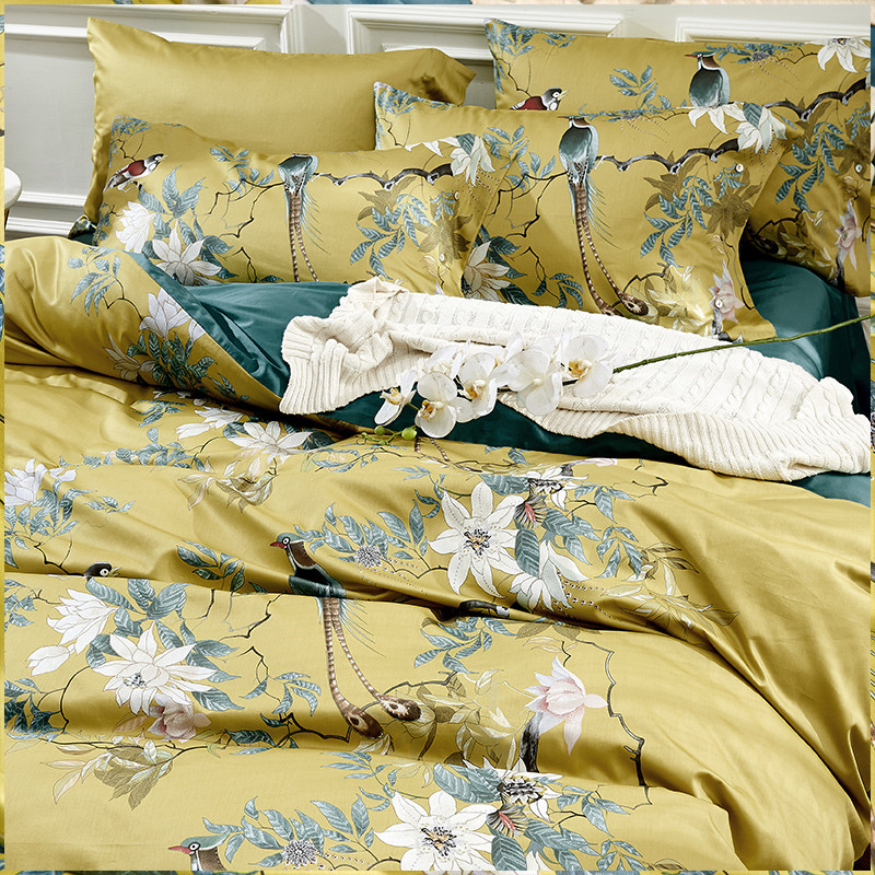 Cao Cấp 60 Satin Cotton Ai Cập - đánh giá và giá Aesthetic Floral Duvet Cover