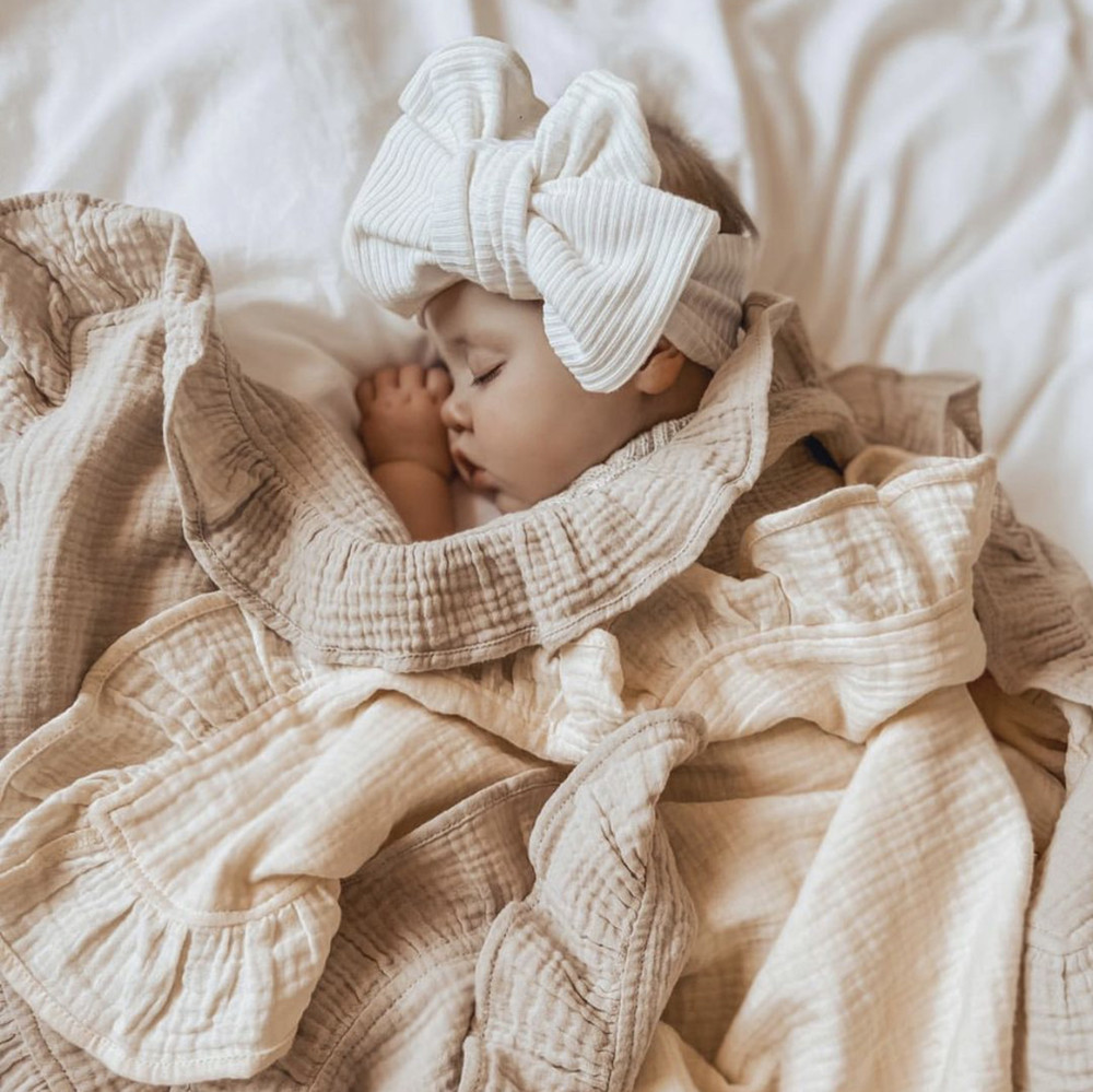 INS Xù Lông Muslin Bé Đầm Chăn - đánh giá và giá Muslin Cotton Bedspread